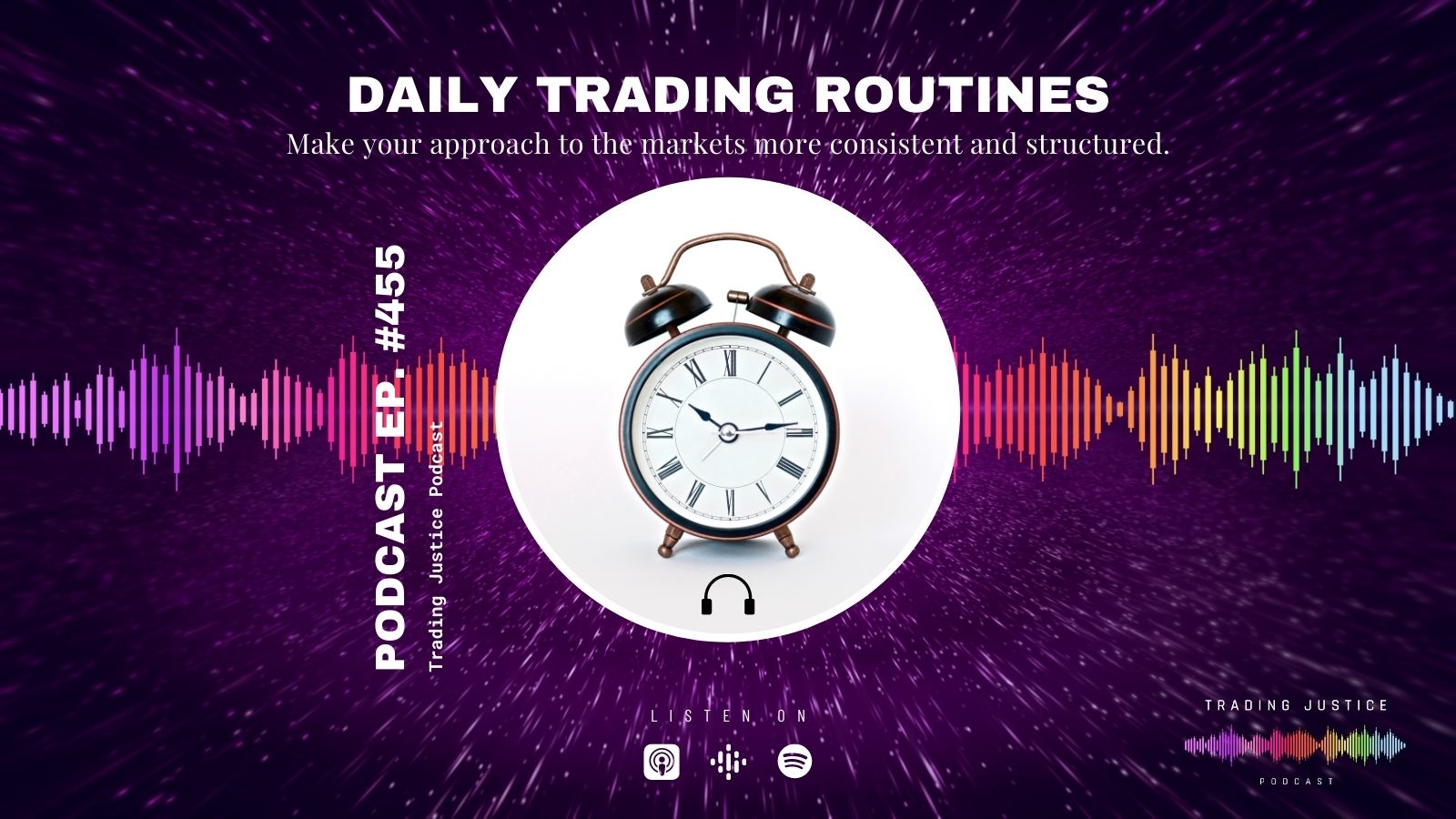 Trading Justice 455: Daily Trading Routines